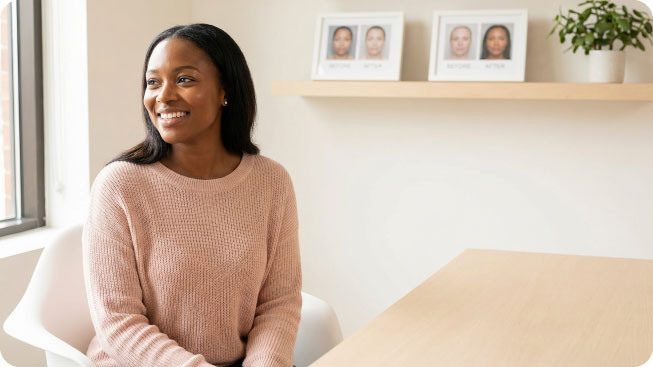 Video cover for treatment results journey at Alexis Aesthetics