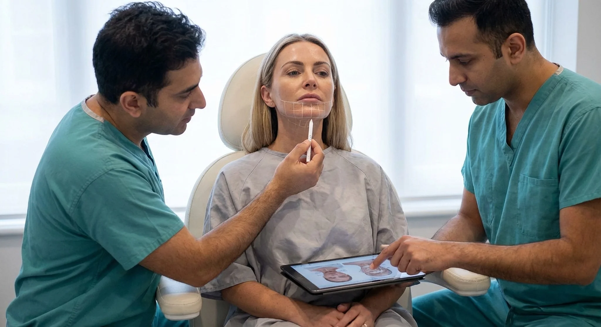 AQUALYX small area fat dissolving under the chin