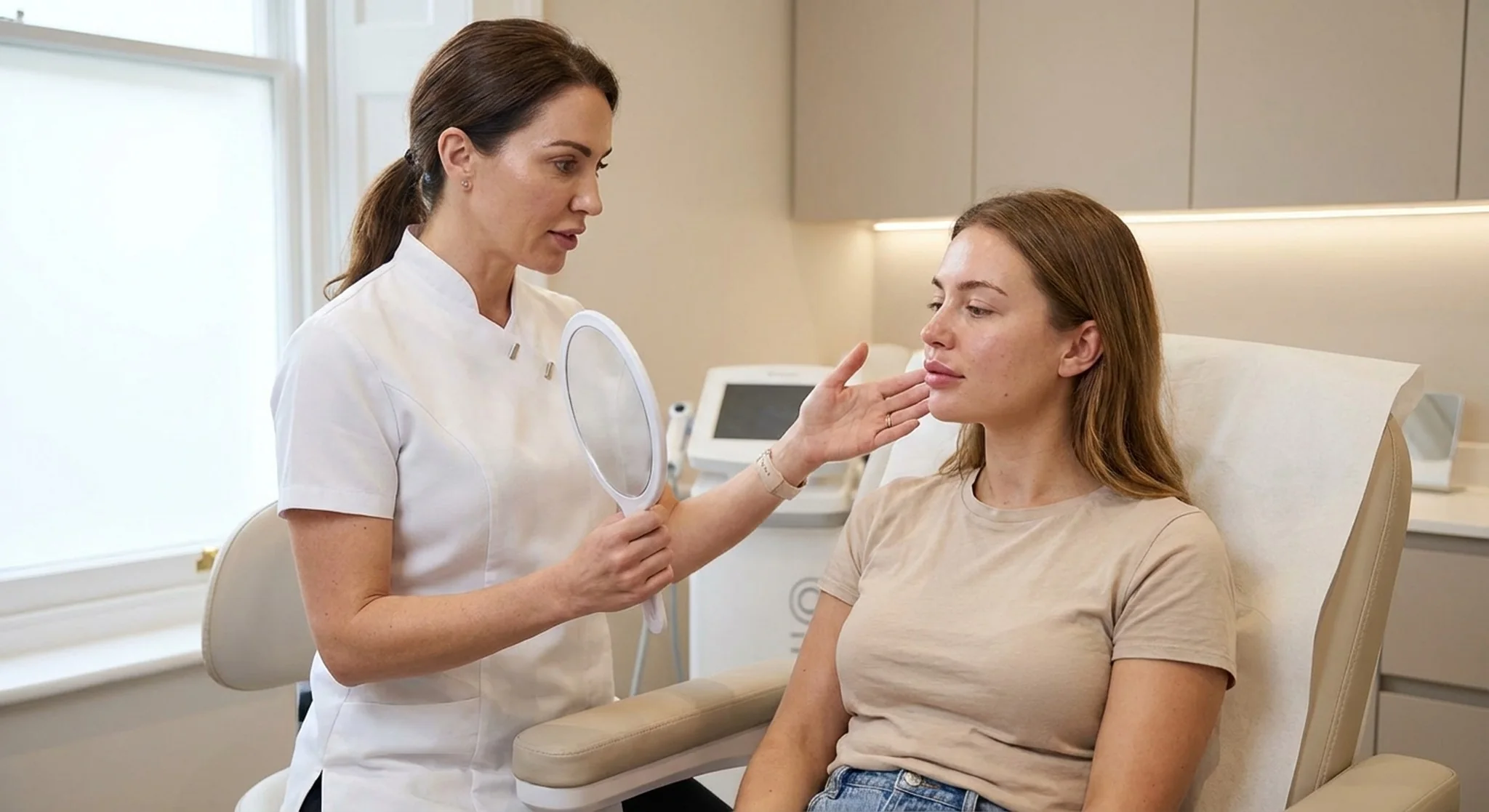 Lip dissolving treatment