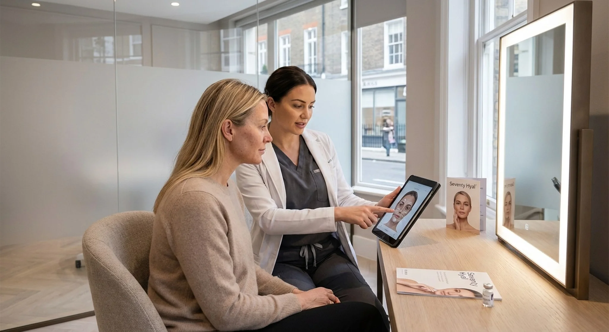 Seventy Hyal skin booster treatment at Alexis Aesthetics